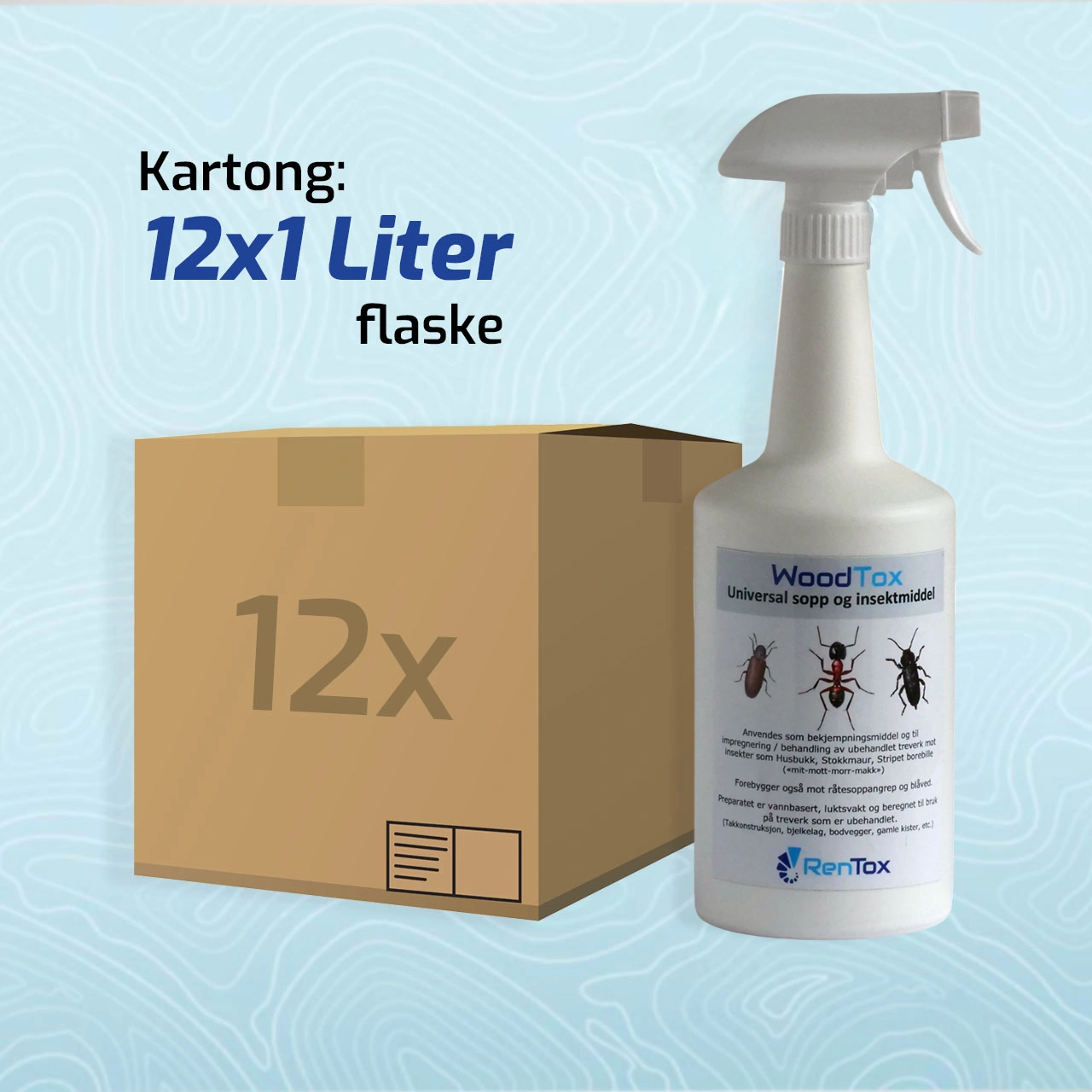 WoodTox 12 x 1 liter